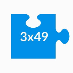 3x49 Piece Puzzles