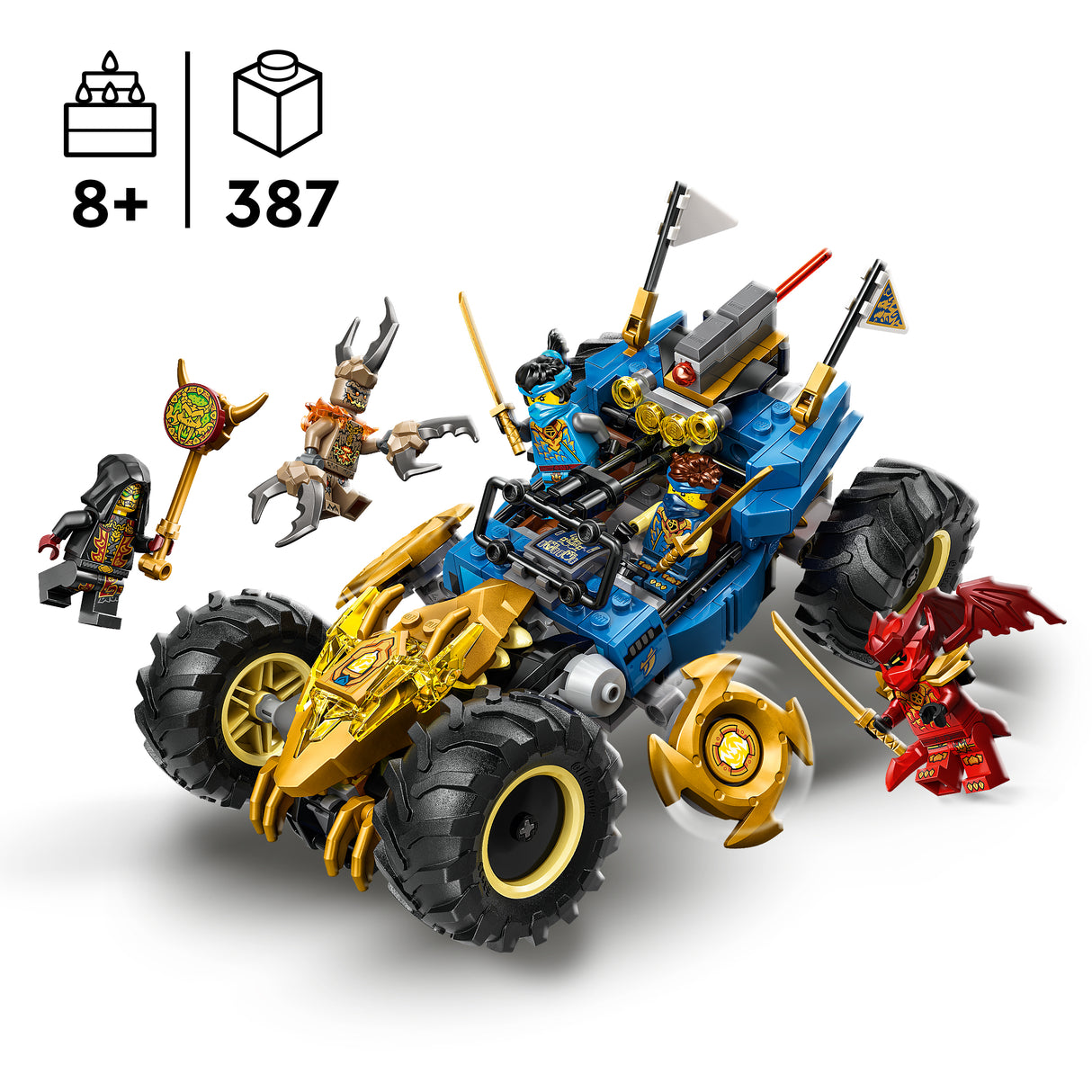 LEGO Ninjago Jay's Transforming Car 71856L