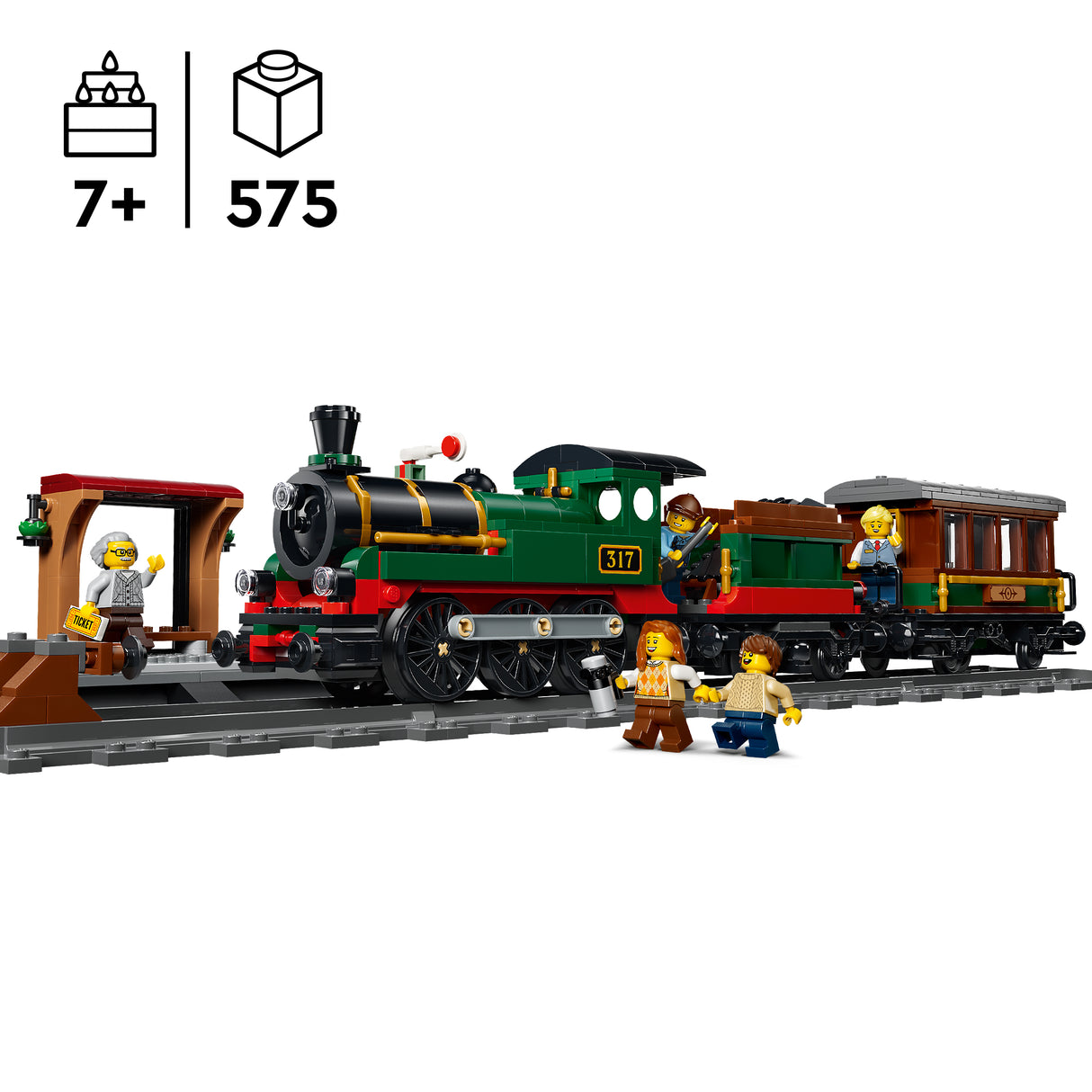 LEGO City Vintage Steam Train 60511L