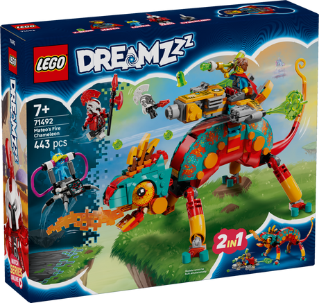 LEGO Dreamzzz Mateo's Fire Chameleon 71492L