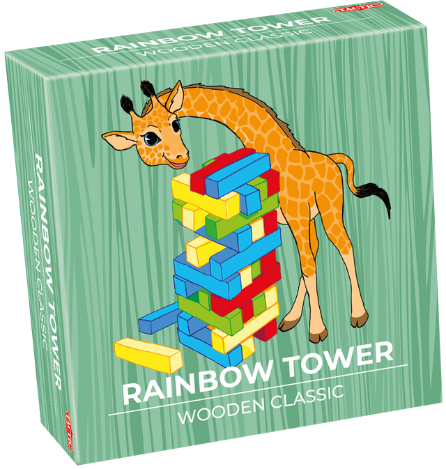 Tactic Trendy Rainbow Tower 59007T