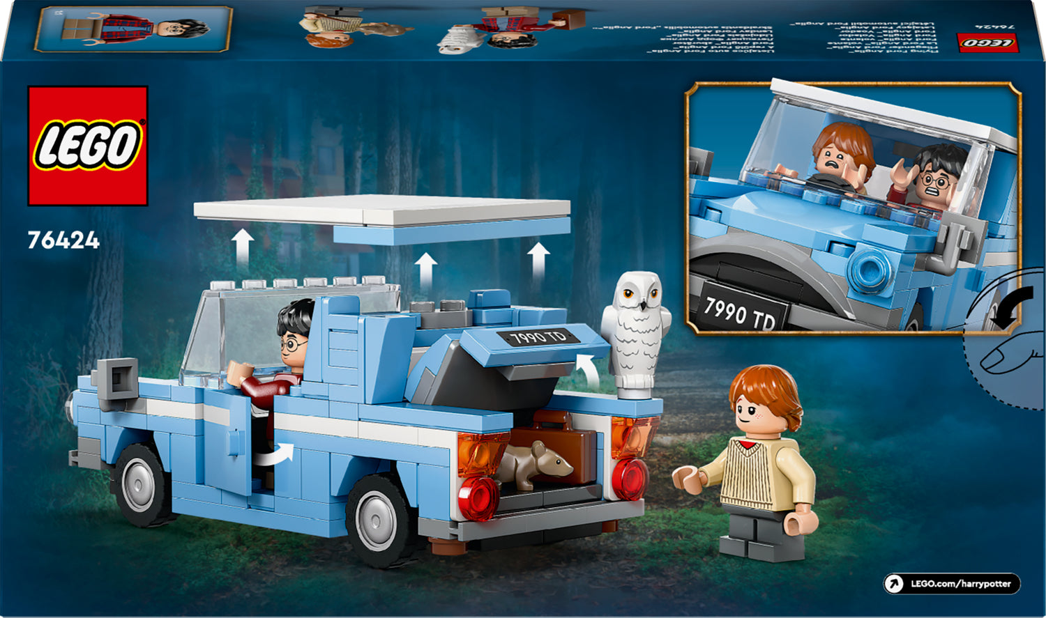 LEGO Harry Potter Flying Ford Anglia 76424L