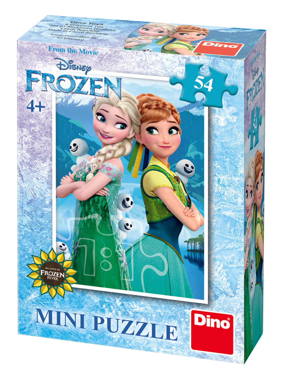 Dino Mini Puzzle 54 pc, Disney 33121D