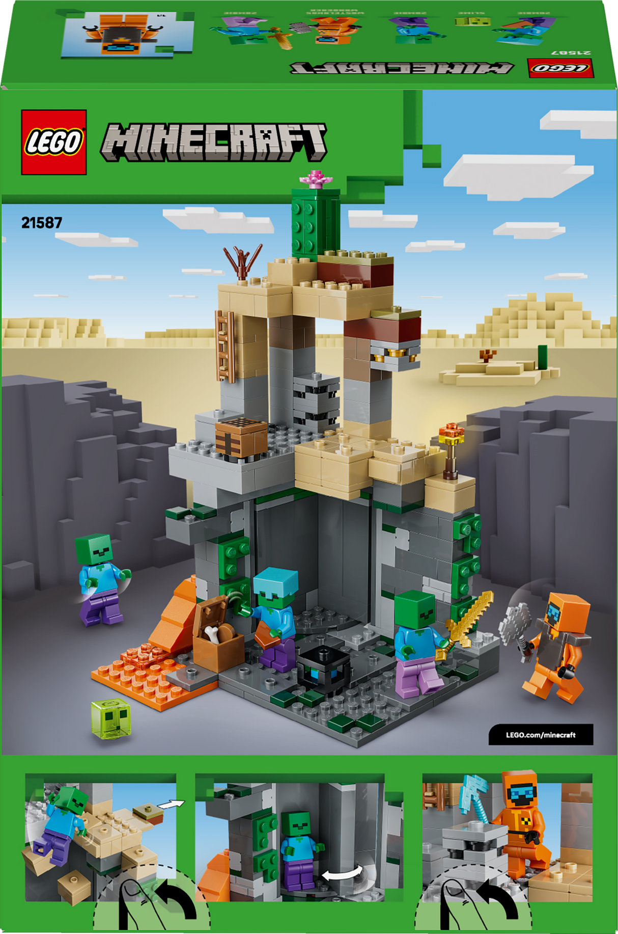 LEGO Minecraft Zombie Dungeon 21587L