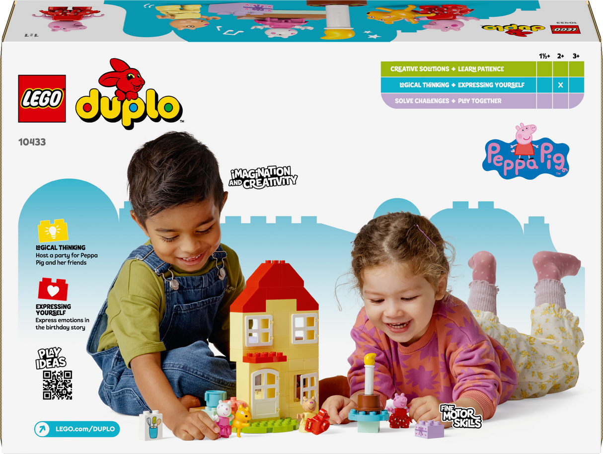 LEGO DUPLO Peppa Pig Birthday House 10433L