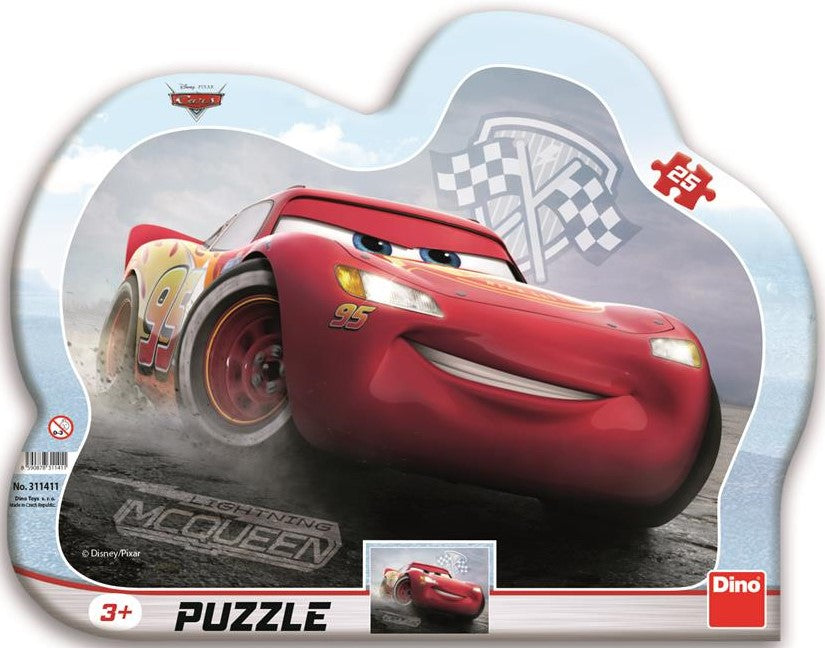 Dino Frame Puzzle 25 pc silhouette, Cars 3 31141D