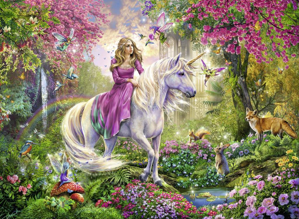 Ravensburger Puzzle 100 pc Magic Ride 106417V