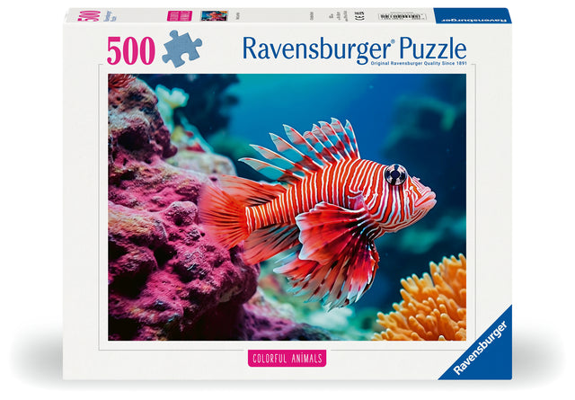 Ravensburger Puzzle 500 pc Red Lionfish 12001334V