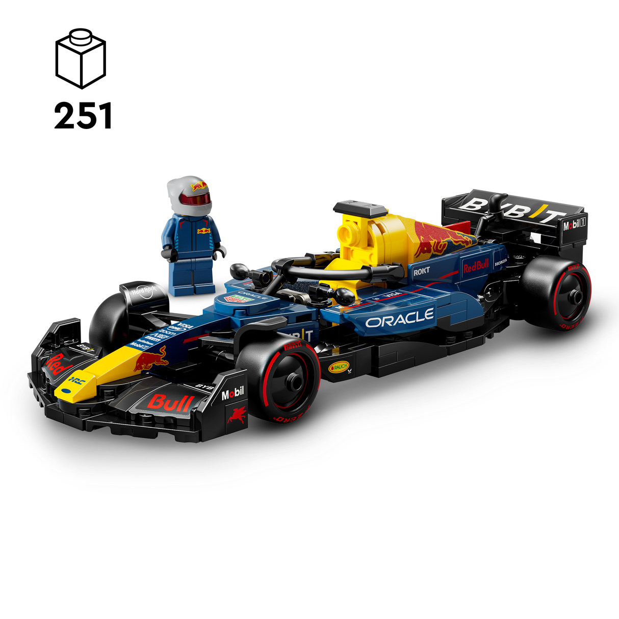 LEGO Speed Champions Oracle Red Bull Racing RB20 F1 Race Car 77243L