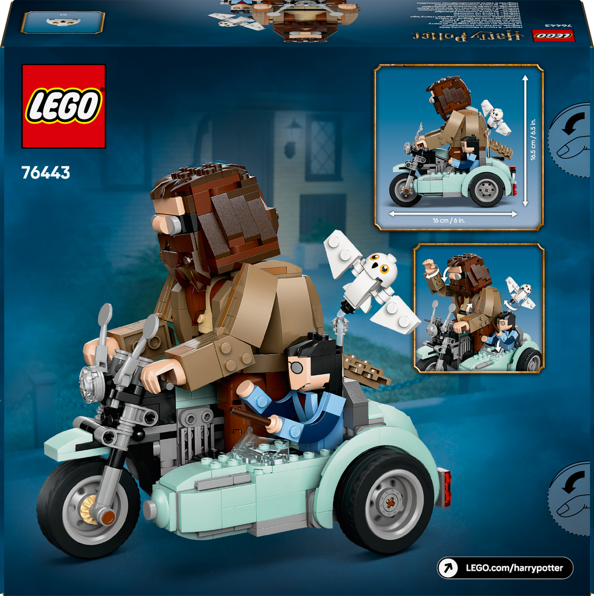 LEGO Harry Potter Hagrid & Harry's Motorcycle Ride 76443L