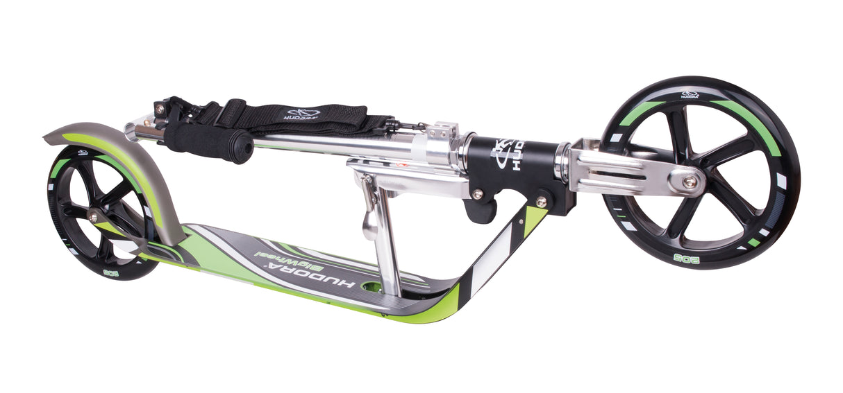HUDORA Scooter BigWheel 205 Gray-Green 14695A
