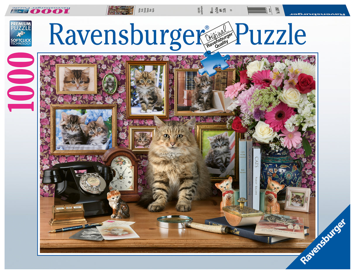 Ravensburger Puzzle 1000 pc My Cute Kitty 159949V