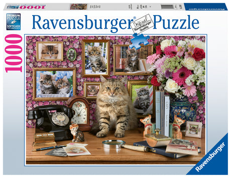 Ravensburger Puzzle 1000 pc My Cute Kitty 159949V