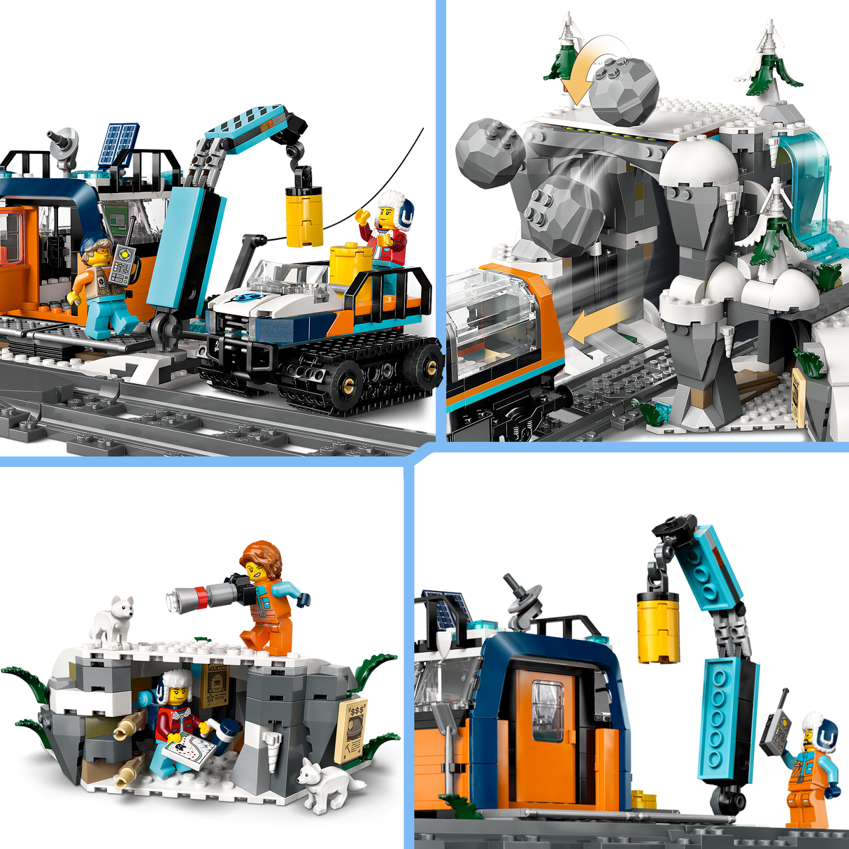 LEGO City Explorers' Arctic Polar Express Train
 60470L