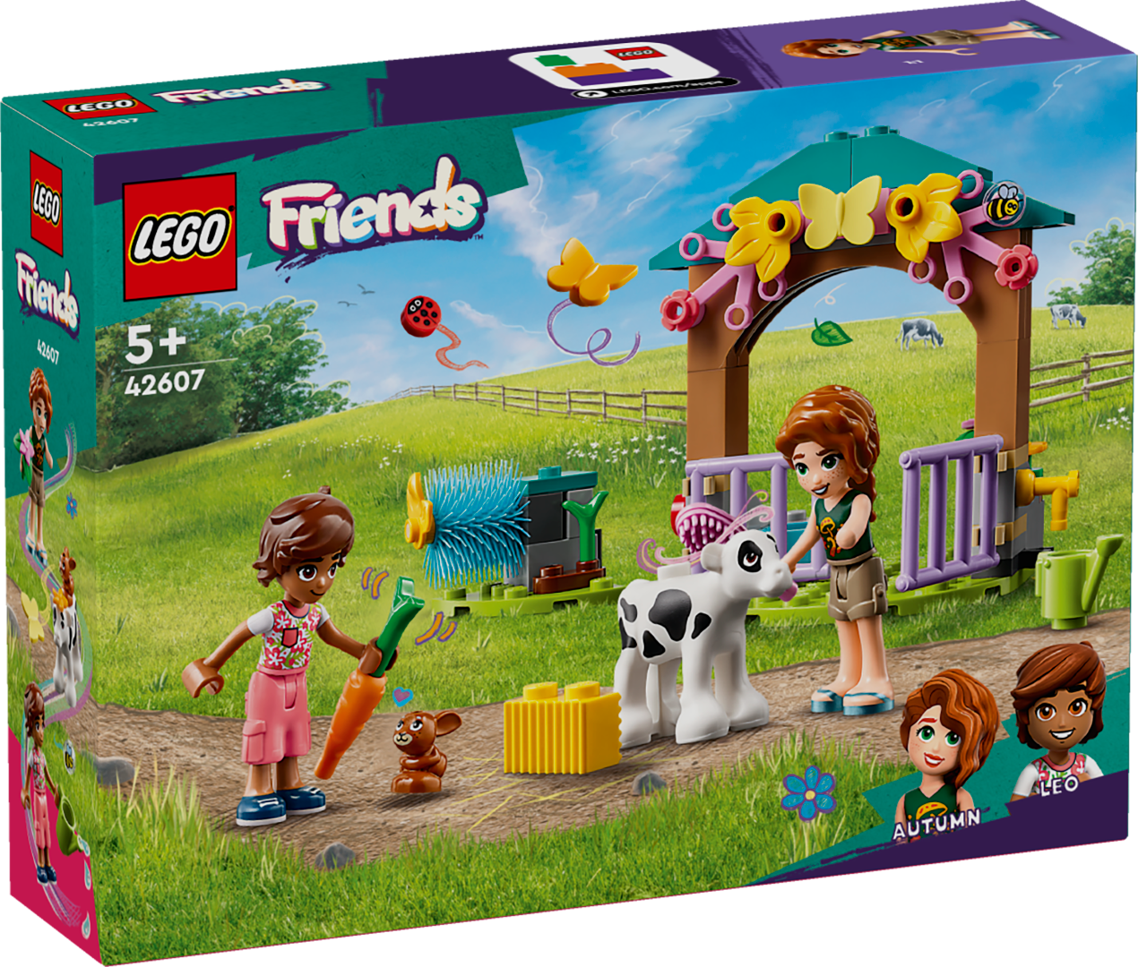 LEGO Friends Autumn's Baby Cow Shed 42607L