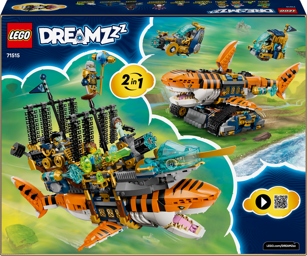 LEGO DREAMZzz Tiger Shark Tank 71515L