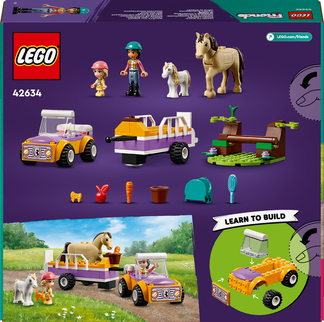 LEGO Friends Horse and Pony Trailer 42634L