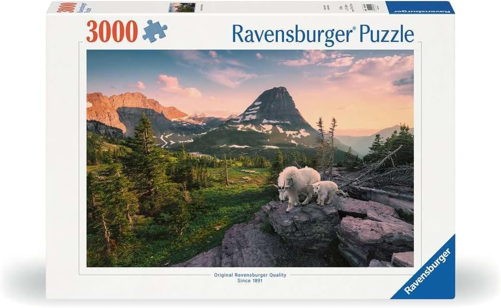 Ravensburger Puzzle 3000 pc With an Alpine Ibex Kid 12000809V