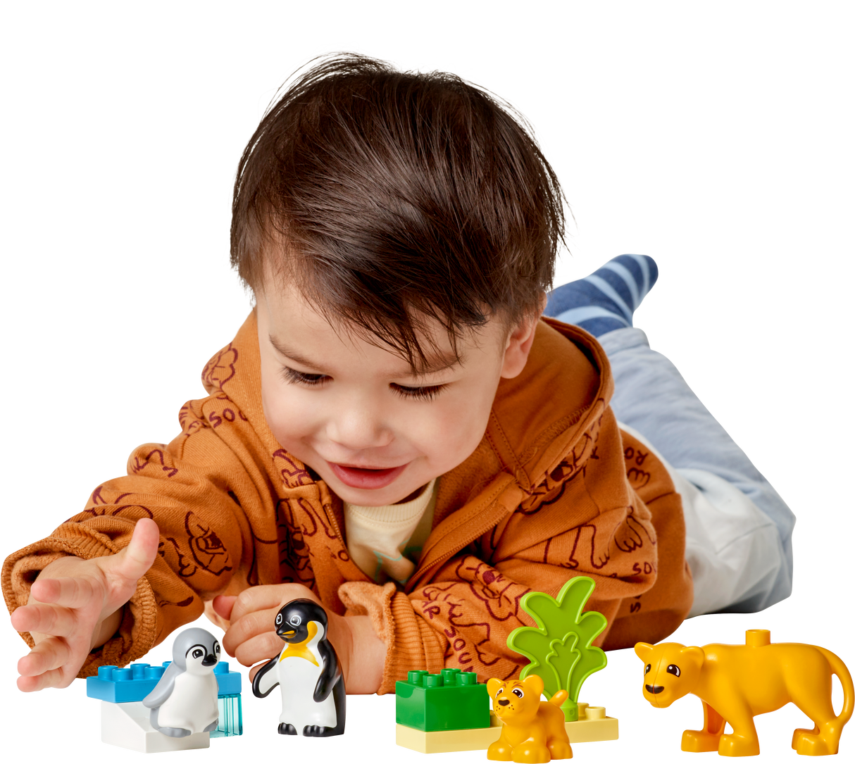 LEGO DUPLO Wild Animal Families: Penguins & Lions 10442L