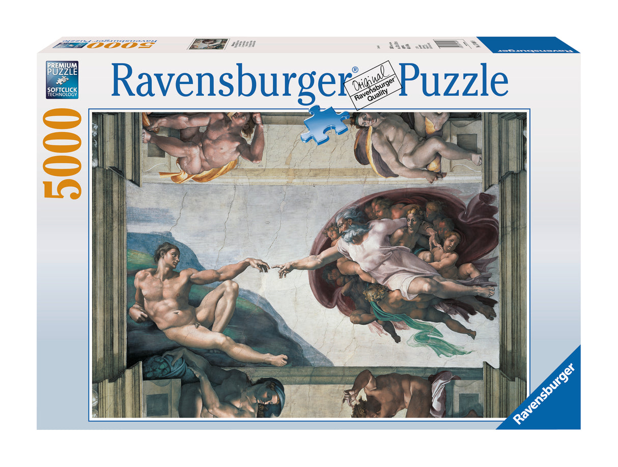 Ravensburger puzzle 5000 pc Adam's Creation 174089V