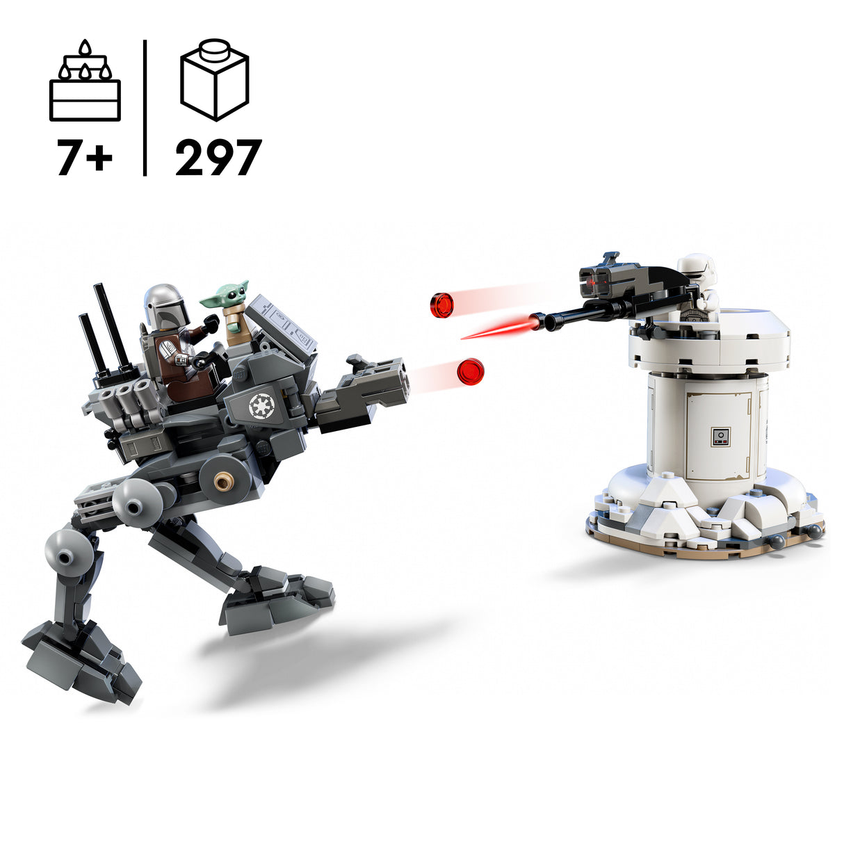 LEGO Star Wars AT-RT Attack 75444L