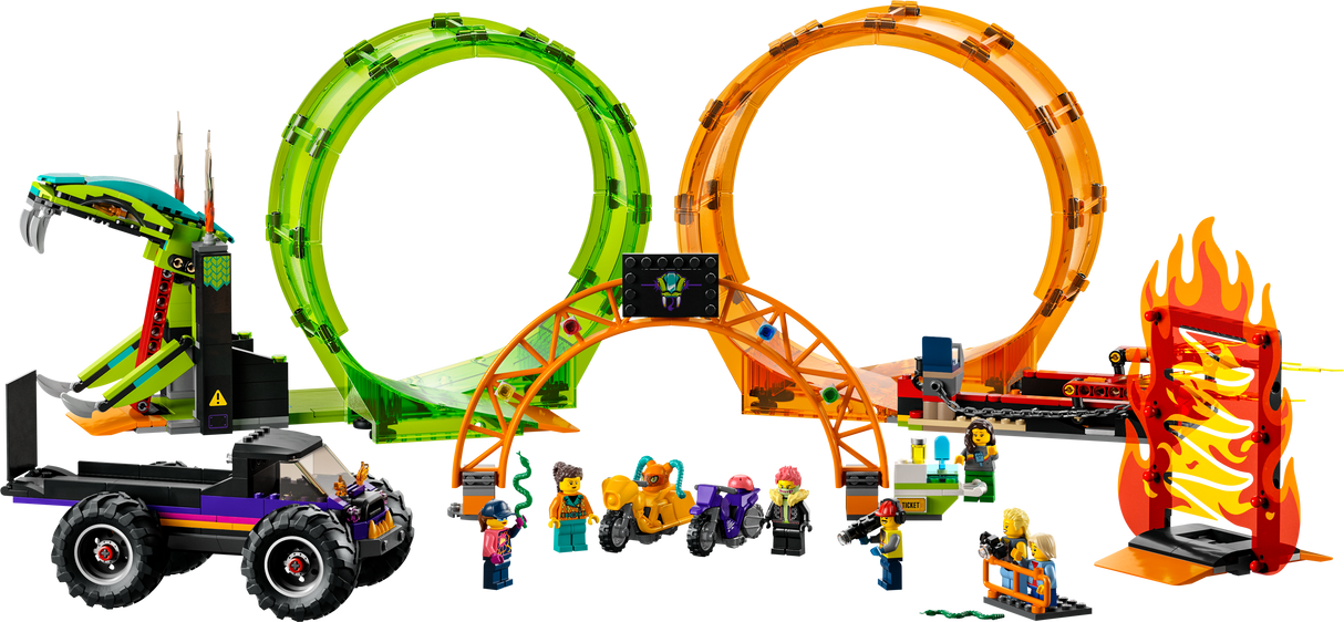 LEGO City Double Loop Stunt Arena 60339L