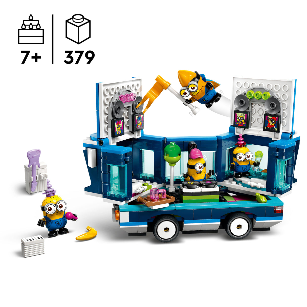 LEGO Minions Minions’ Music Party Bus 75581L