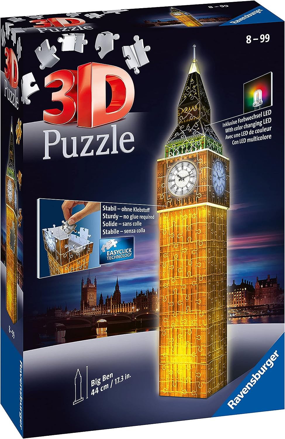 Ravensburger 3D Big Ben: Night Edition 125883V