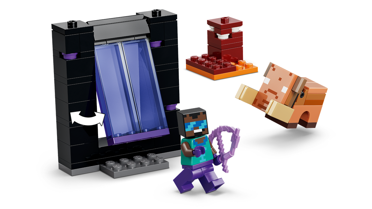LEGO Minecraft Nether & End Portal Journey 21584L