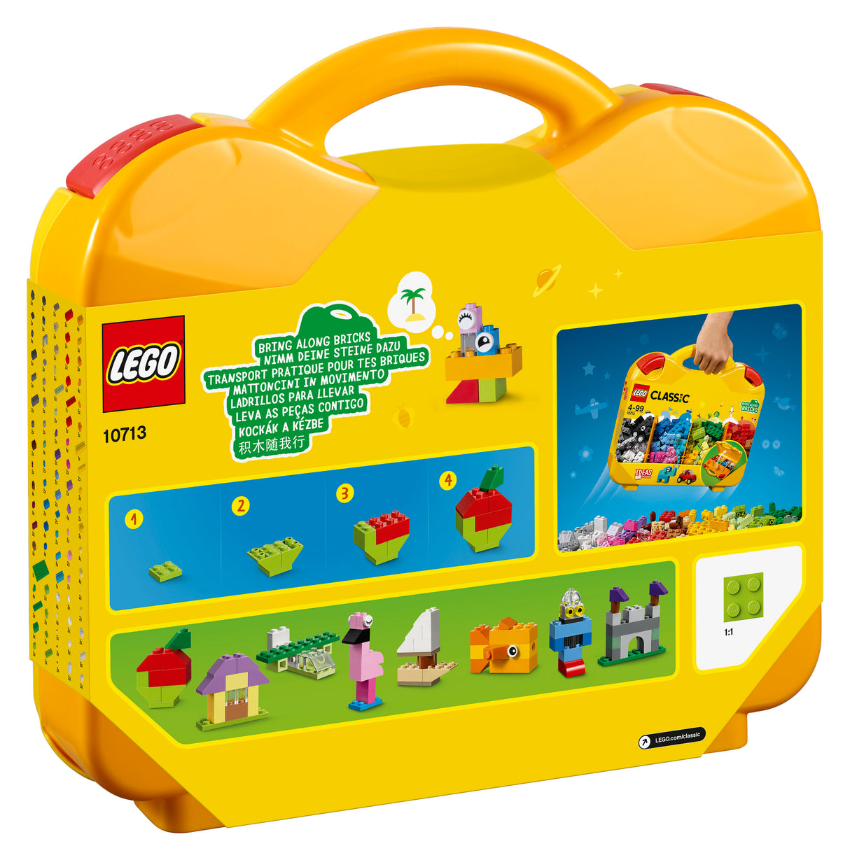 LEGO Classic Creative Suitcase 10713L