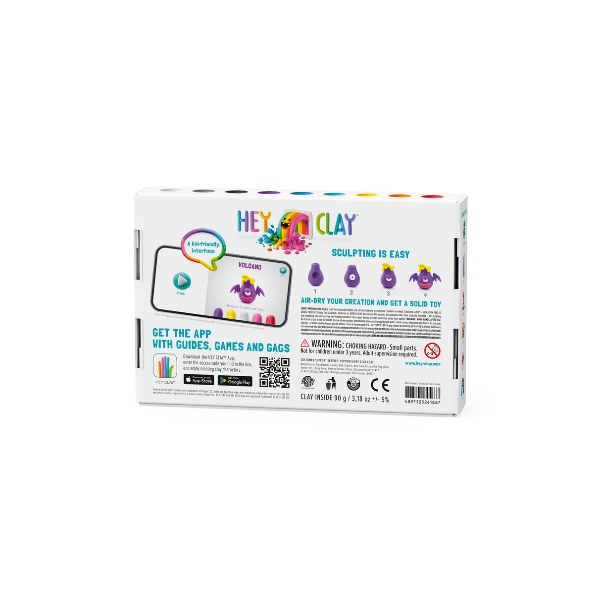 HEY CLAY Modeling Clay Aliens' Choice 60037E