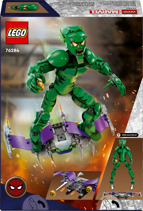 LEGO Marvel Green Goblin Construction Figure 76284L