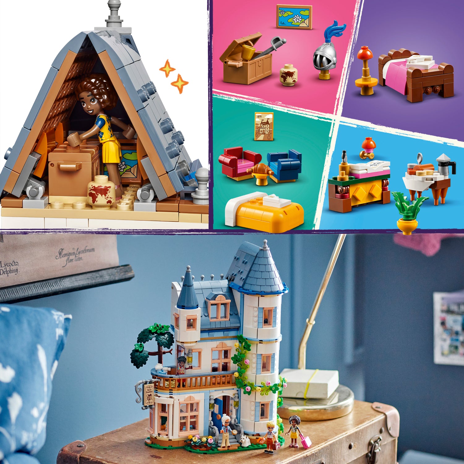 LEGO Friends Castle Bed and Breakfast 42638L