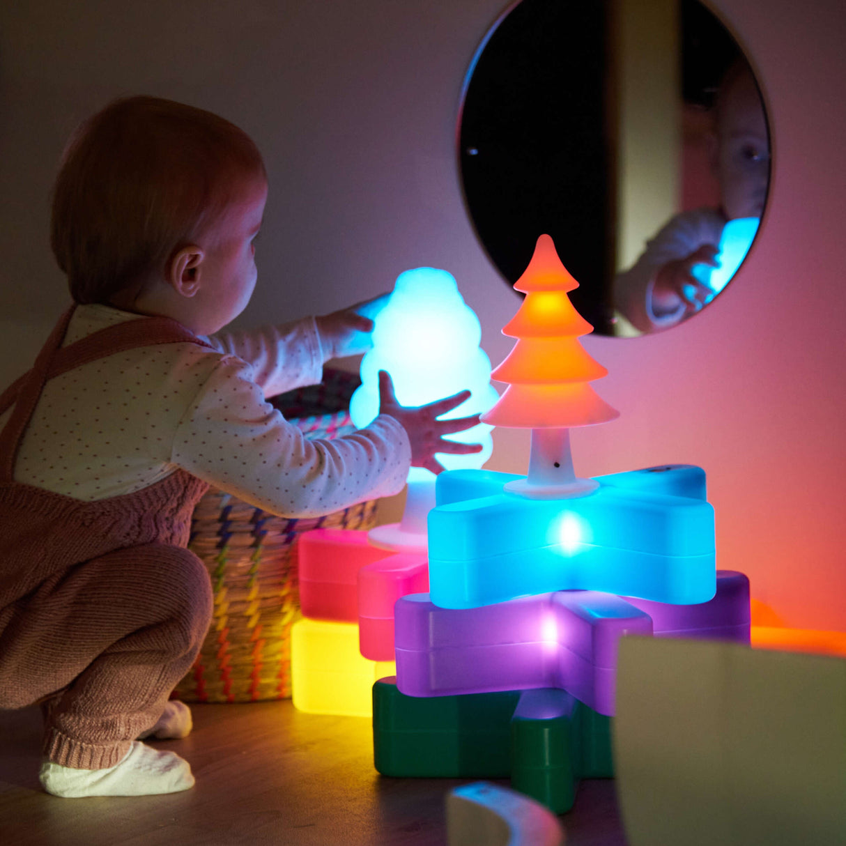 TTS Glow Trees 4pk EL46410B