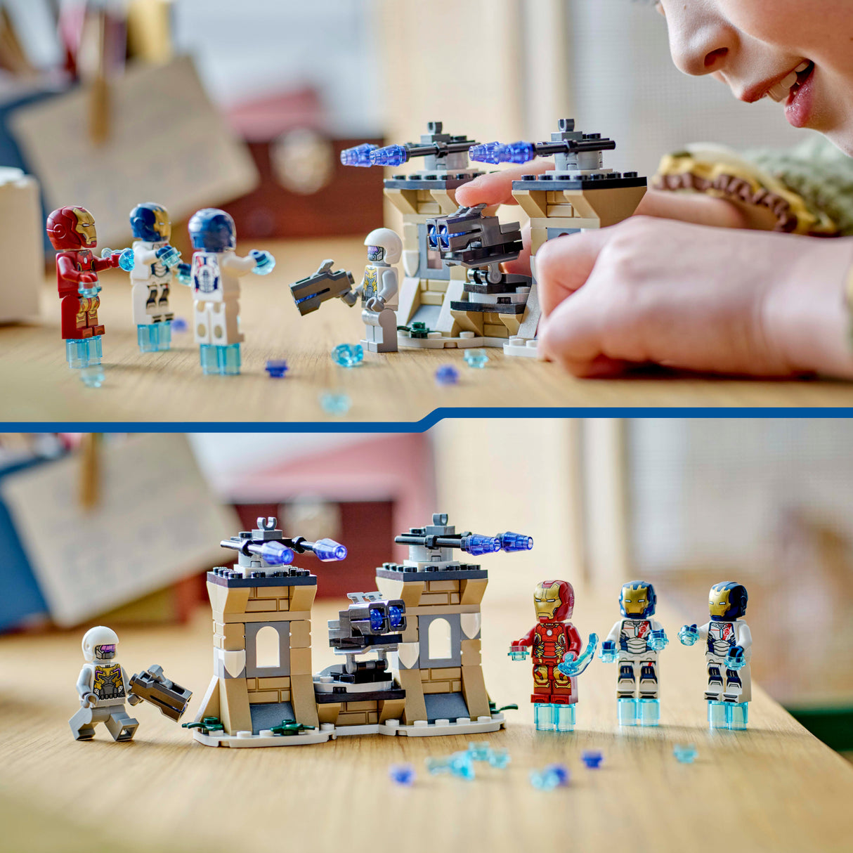 LEGO Super Heroes Iron Man & Iron Legion vs. Hydra Soldier 76288L