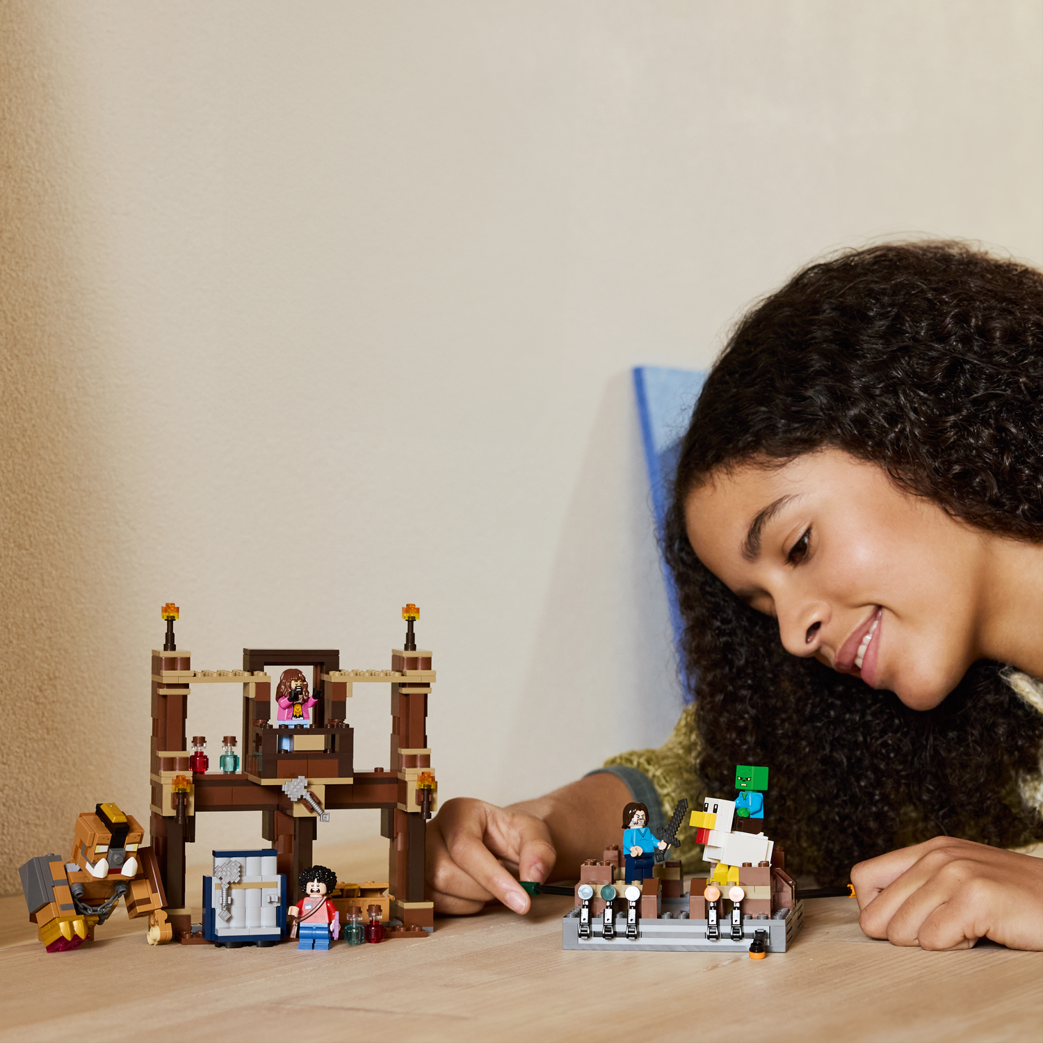 LEGO Minecraft Woodland Mansion Fighting Ring 21272L