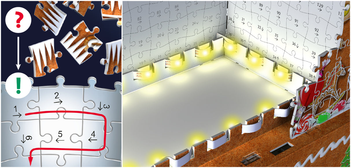 Ravensburger 3D Gingerbread House 3D Puzzle 112371V