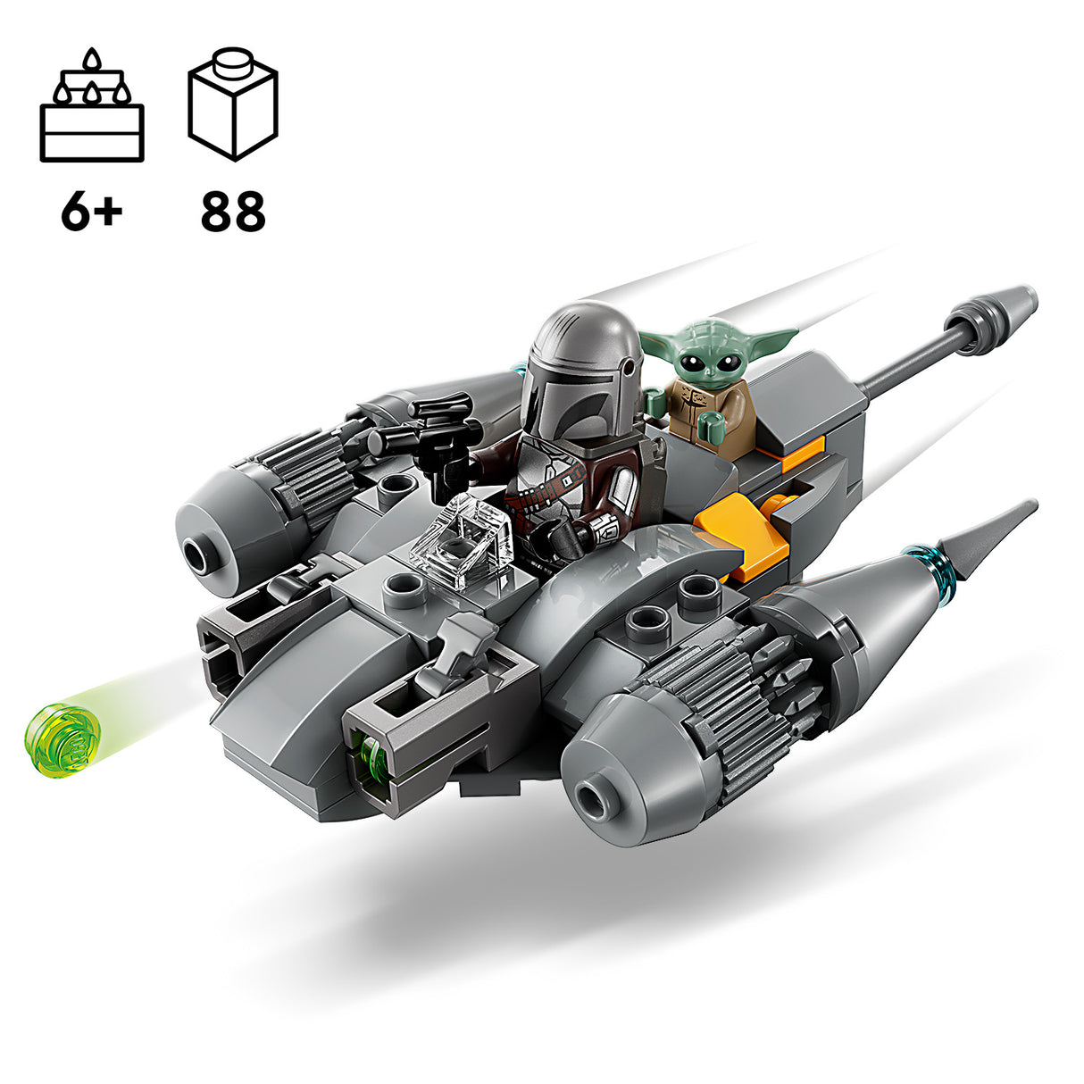 LEGO Star Wars The Mandalorian N-1 Starfighter Microfighter 75363L