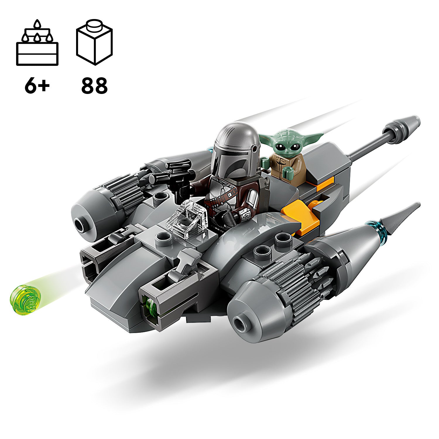 LEGO Star Wars The Mandalorian N-1 Starfighter Microfighter 75363L