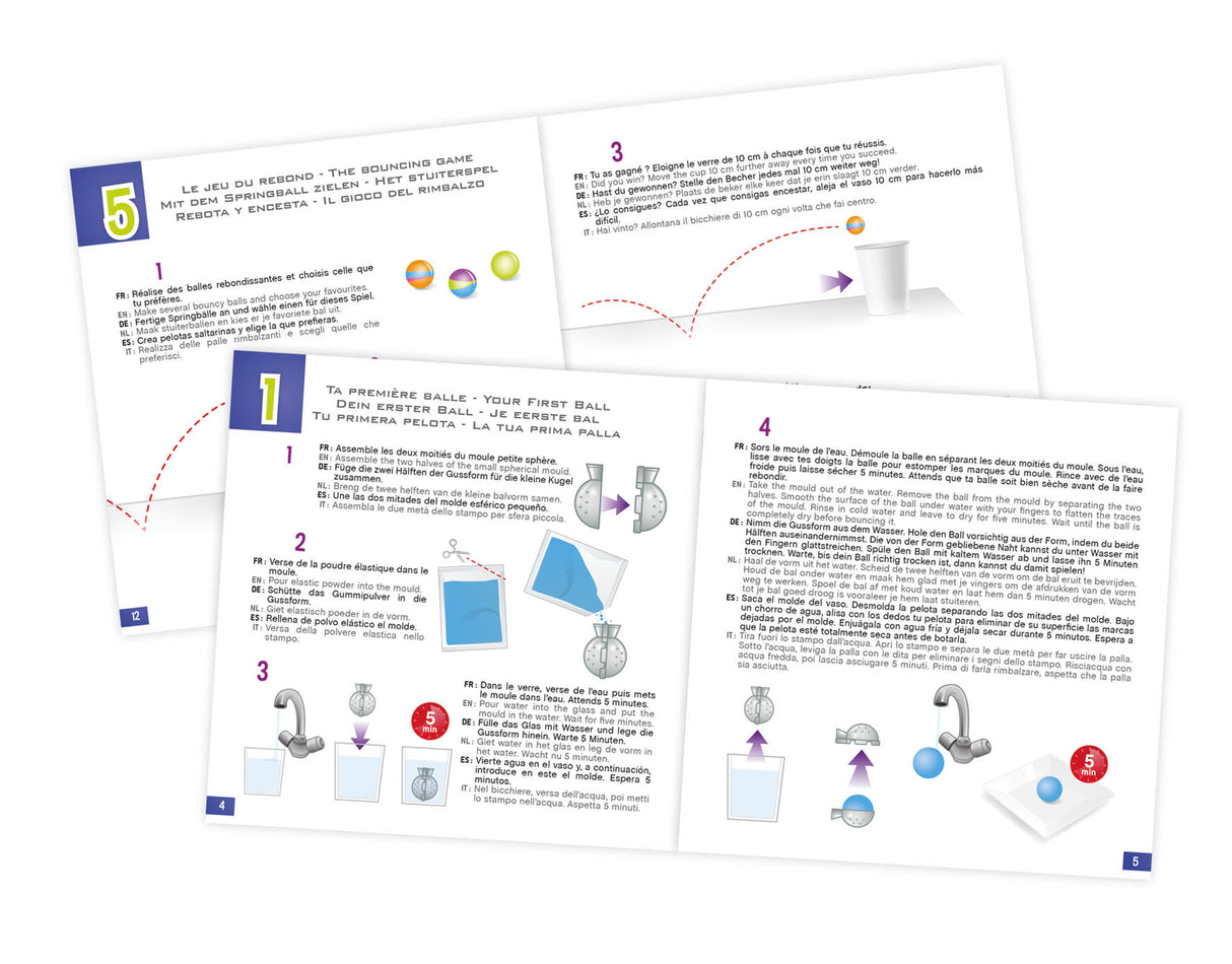 Buki Mini Lab Bouncy Ball 3009I