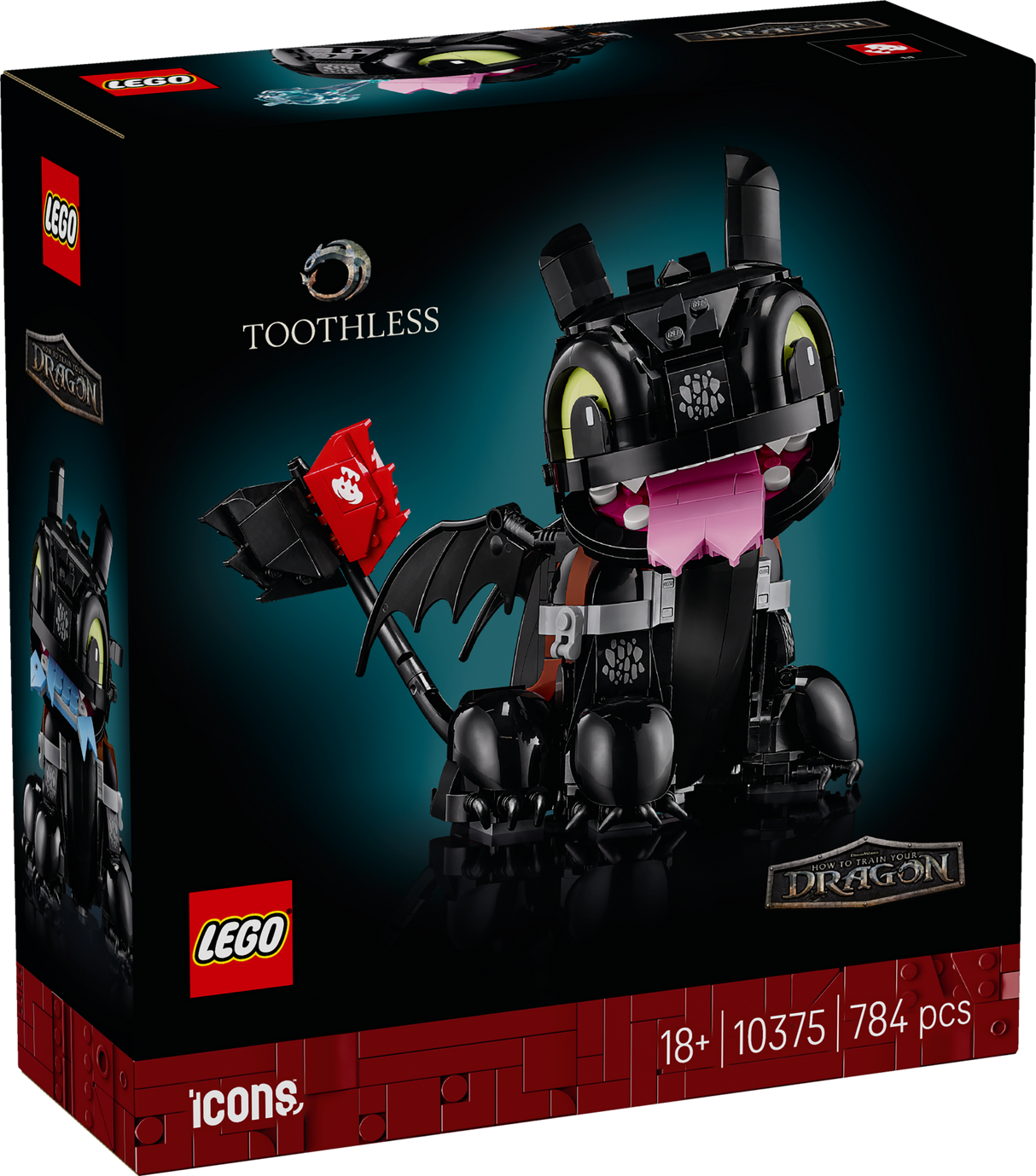 LEGO Icons How to Train Your Dragon: Toothless 10375L
