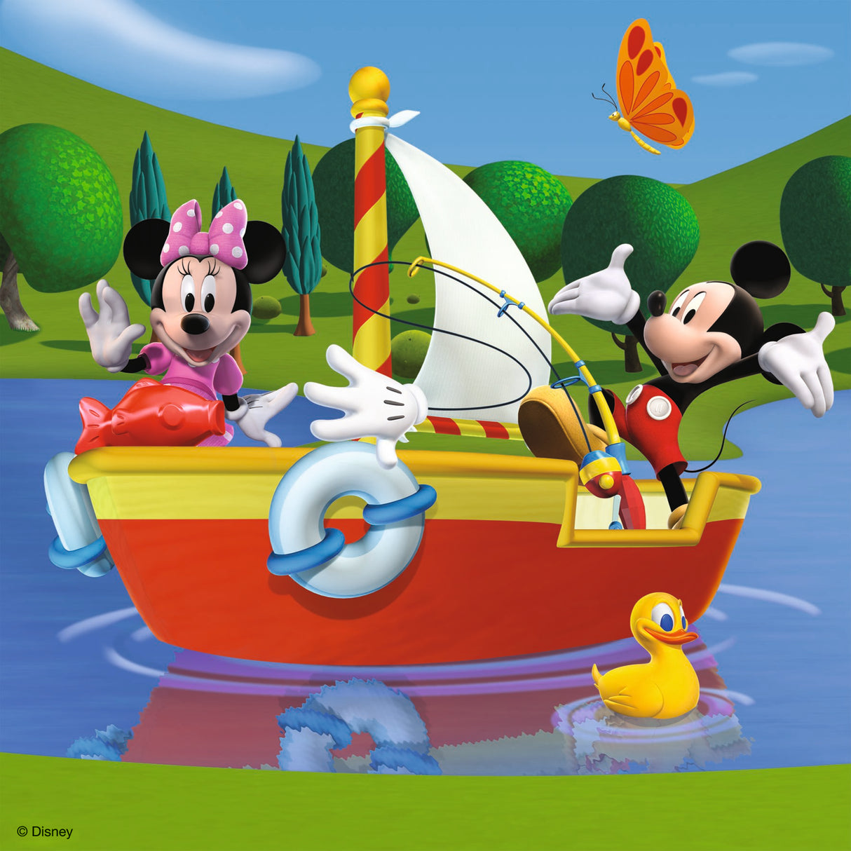 Ravensburger Puzzle 3x49 pc Mickey Mouse Clubhouse 092475V