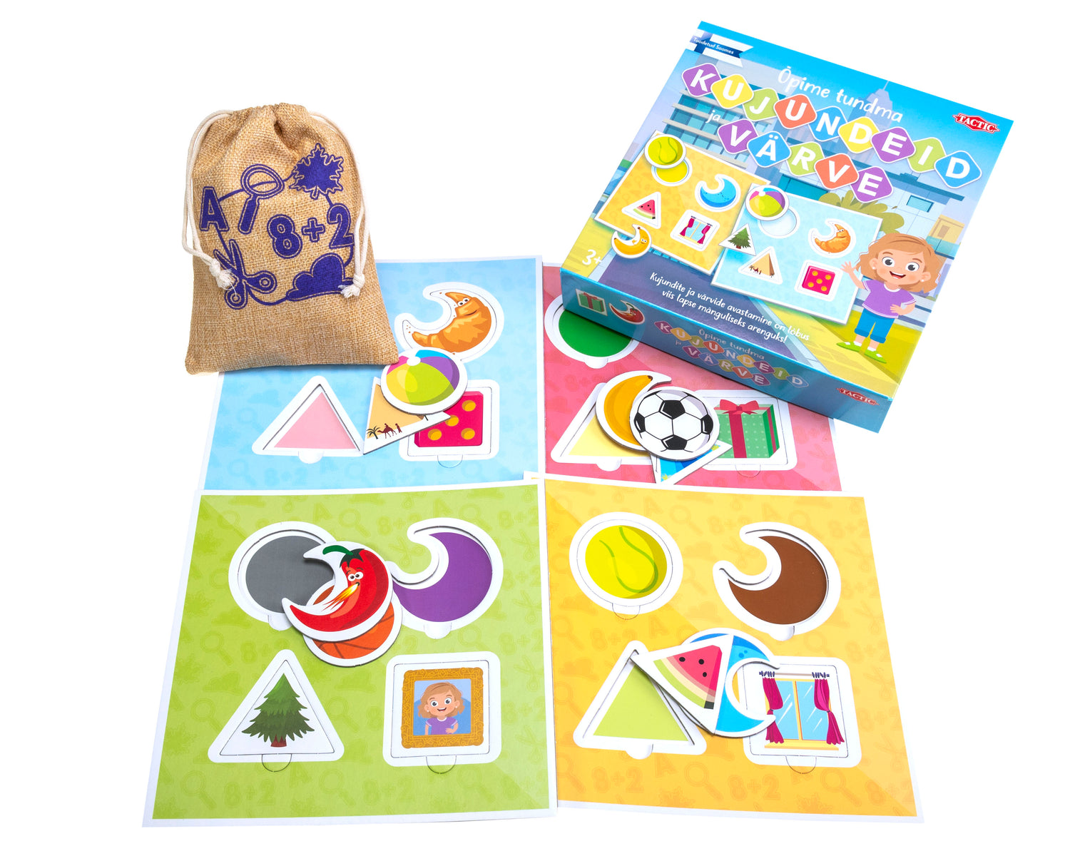 Õpime tundma kujundeid ja värve 58595T