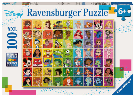 Ravensburger Puzzle 100 pc Disney multiple characters 133321V