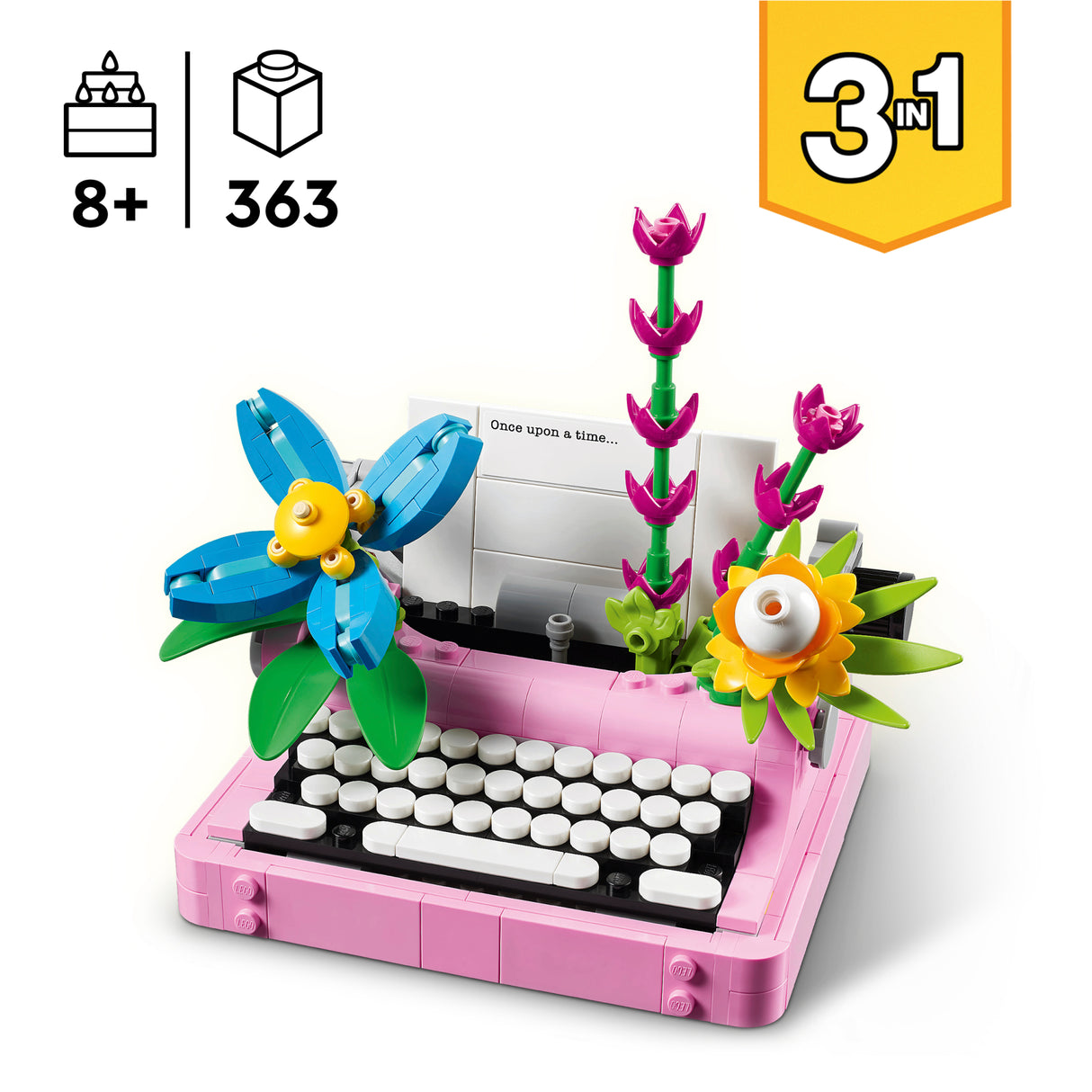 LEGO Creator Typewriter with Flowers 31169L