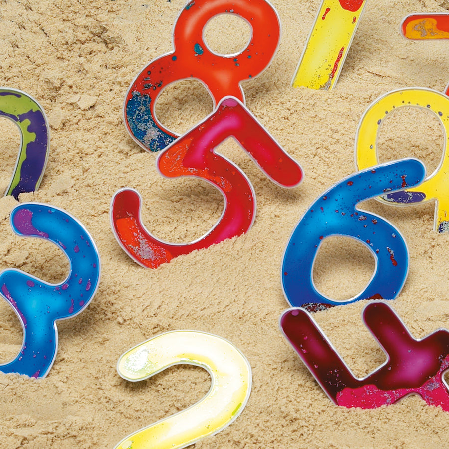 TTS Squidgy Sparkles Numbers Set 0-9 MSSNB