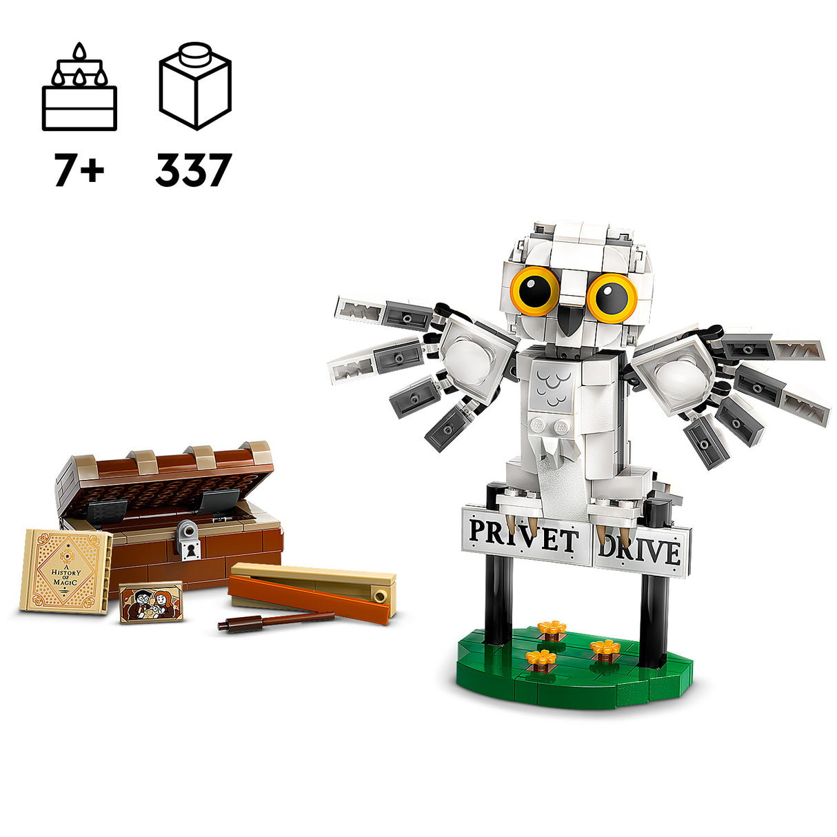 LEGO Harry Potter Hedwig at 4 Privet Drive 76425L