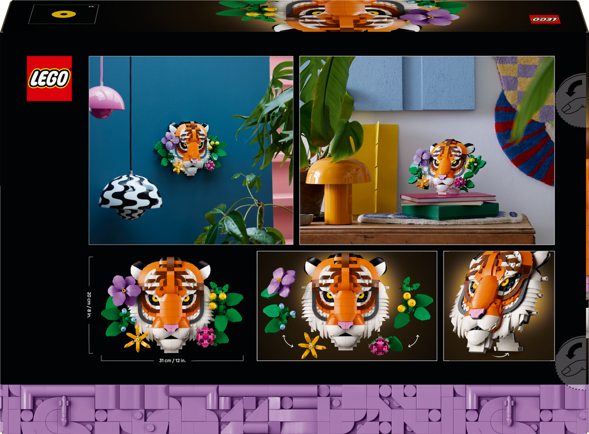LEGO Art The Fauna Collection - Tiger
 31217L