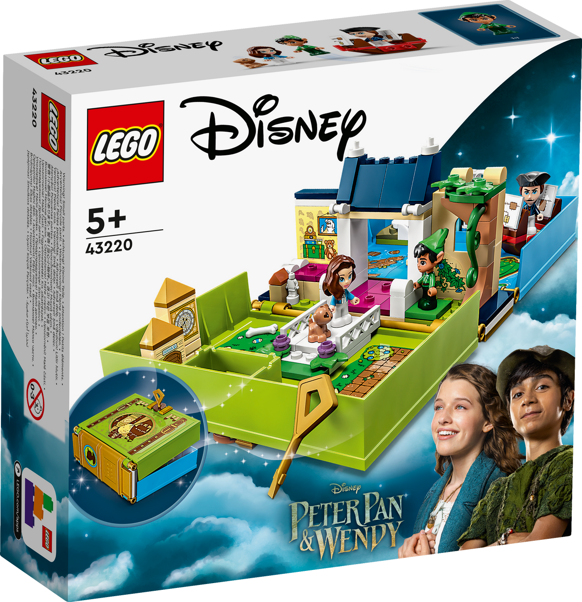 LEGO Disney Peter Pan & Wendy's Storybook Adventure 43220L