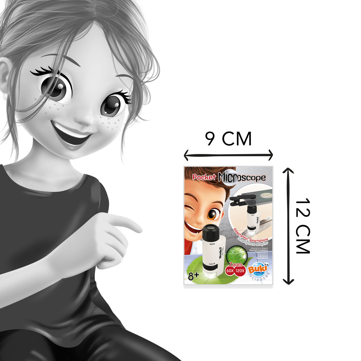 Buki Pocket Microscope MR200I